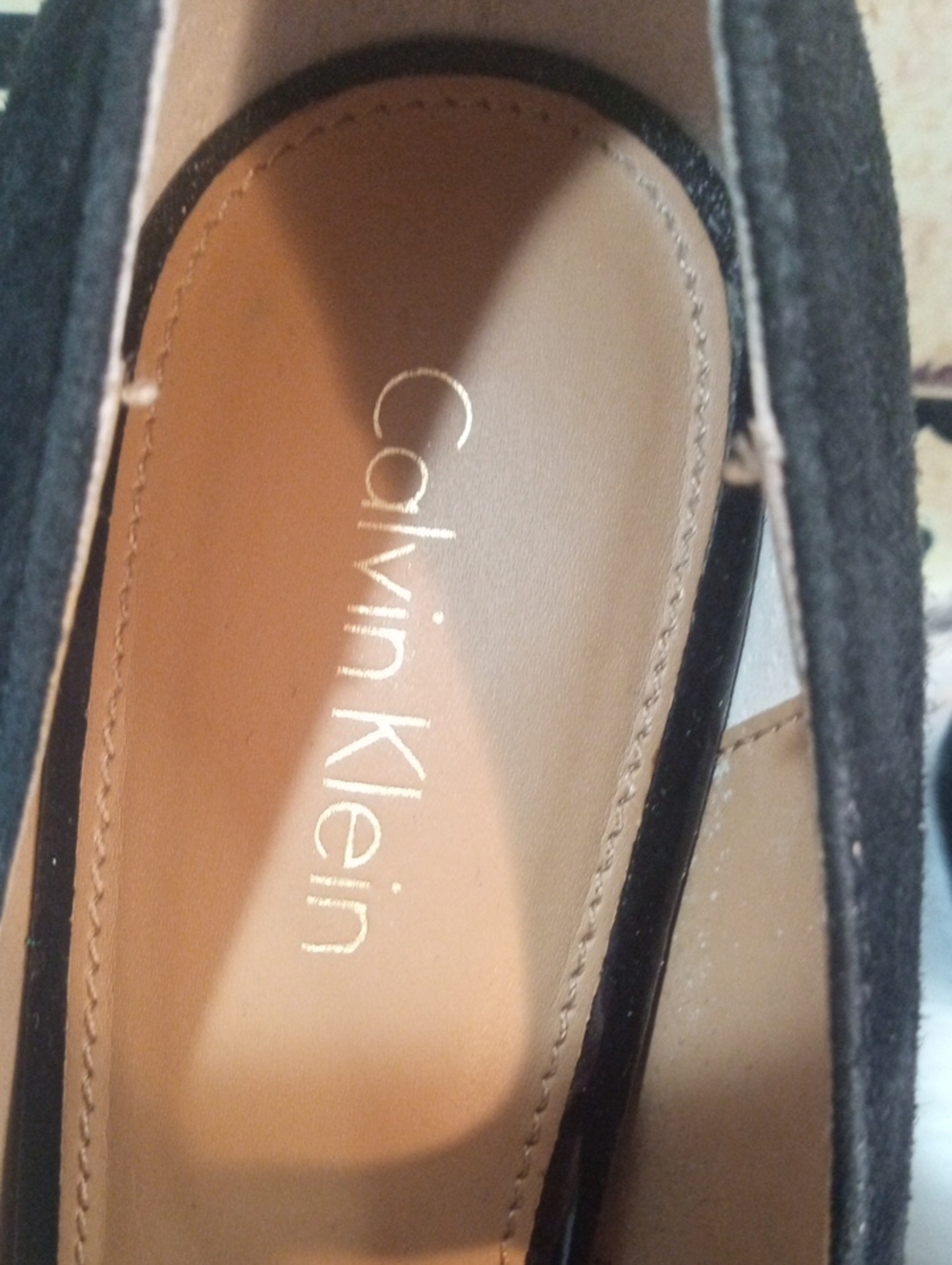 CALVIN KLEIN CASSIAN BLOCK HEELS - Picture 6 of 11